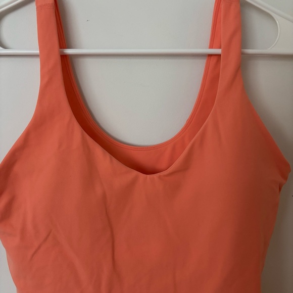 lululemon athletica Orange Tank Top - Picture 3 of 5